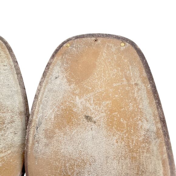 GUCCI Vegas Horsebit Collapsible Heel Metallic Leather Loafer 37 - Picture 14 of 14